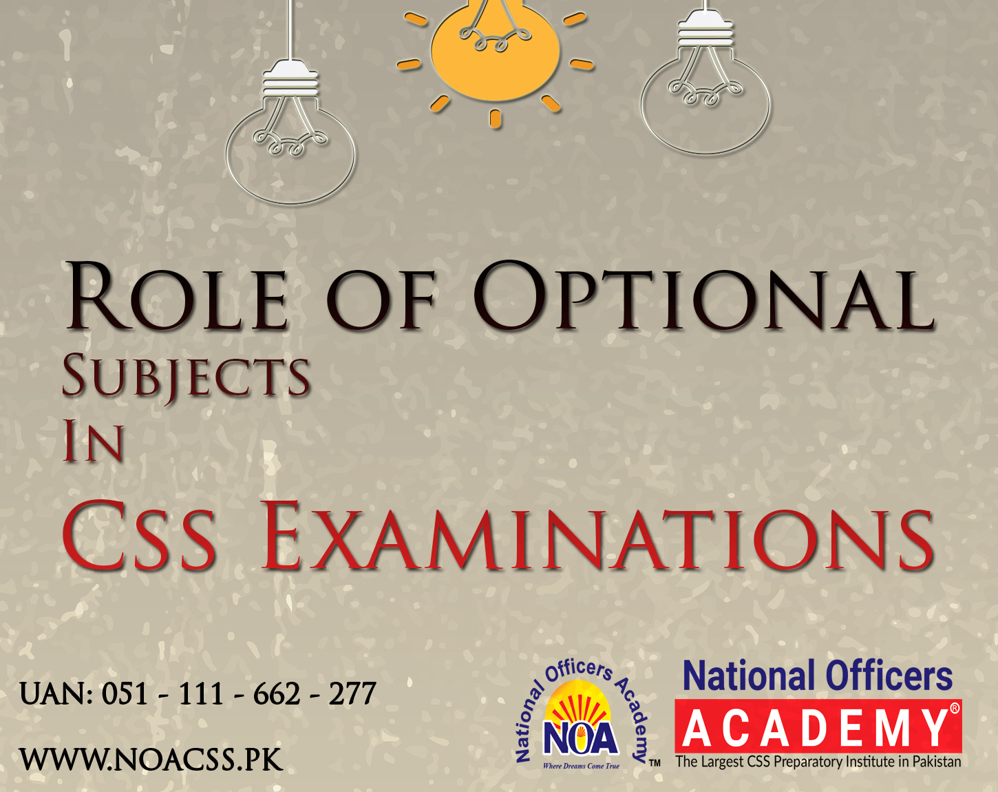 role-of-optional-subjects-in-css-examinations-noacss